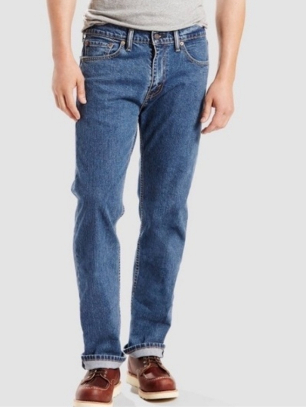 Levi's® Men's 505 Straight Regular Fit Jeans - Blue Denim 36 x30